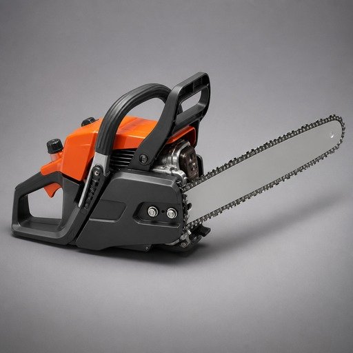 A petrol chainsaw of the class these guides cover